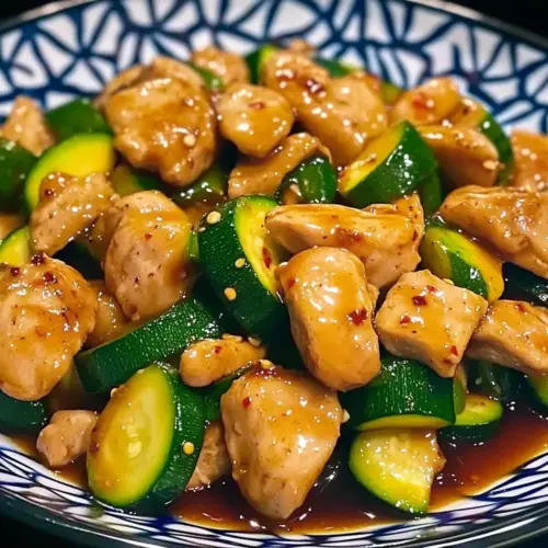 Chicken Zucchini Stir Fry