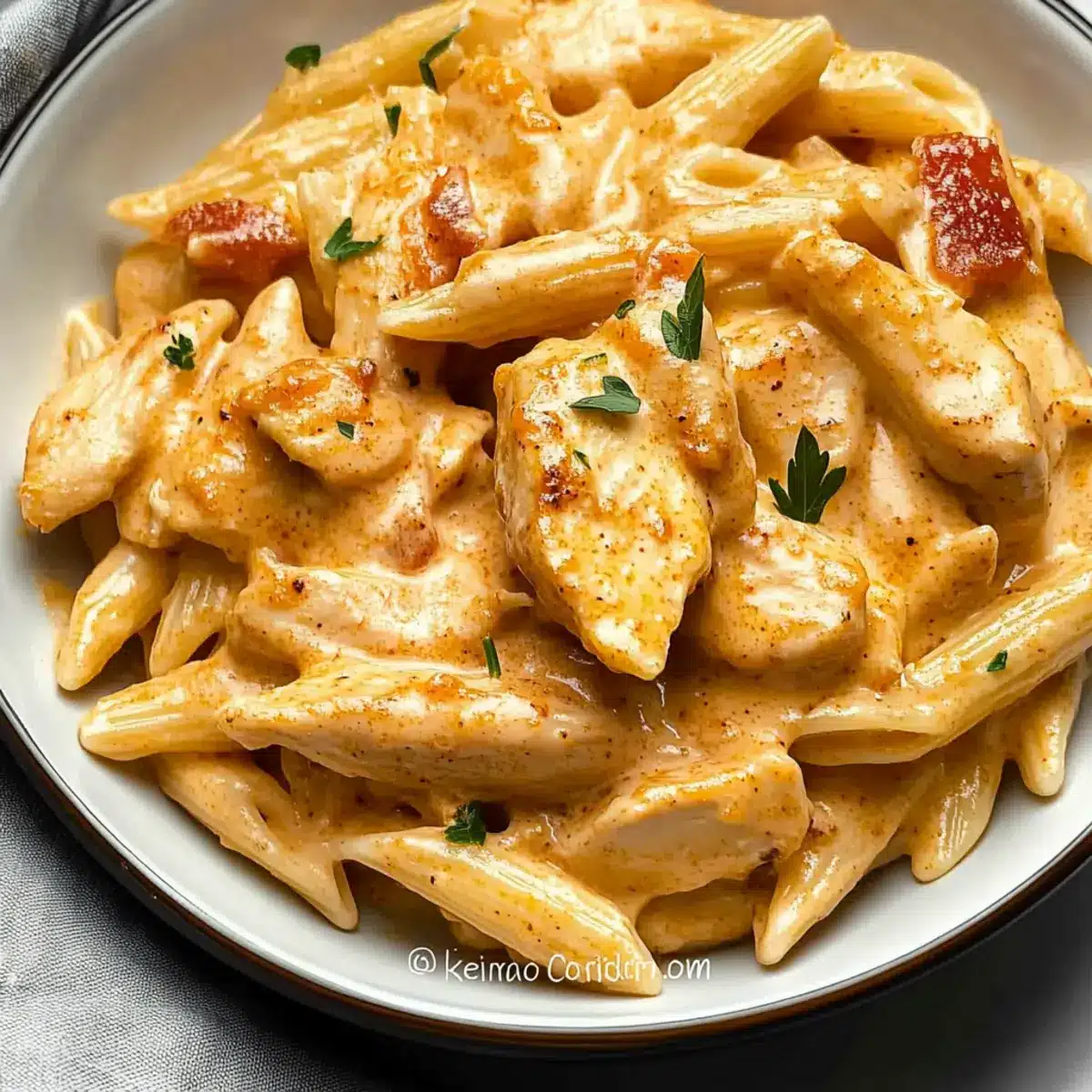 Creamy Cajun Chicken Pasta