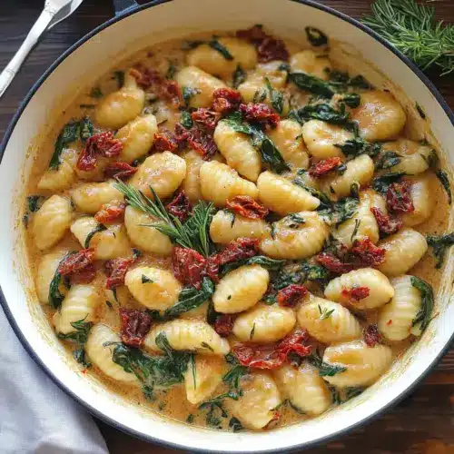 Creamy Tuscan Gnocchi
