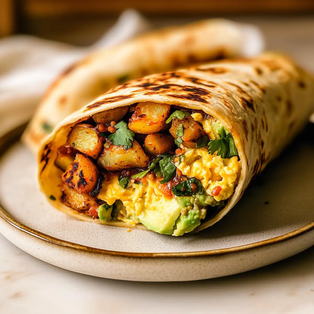 Potato Breakfast Burrito
