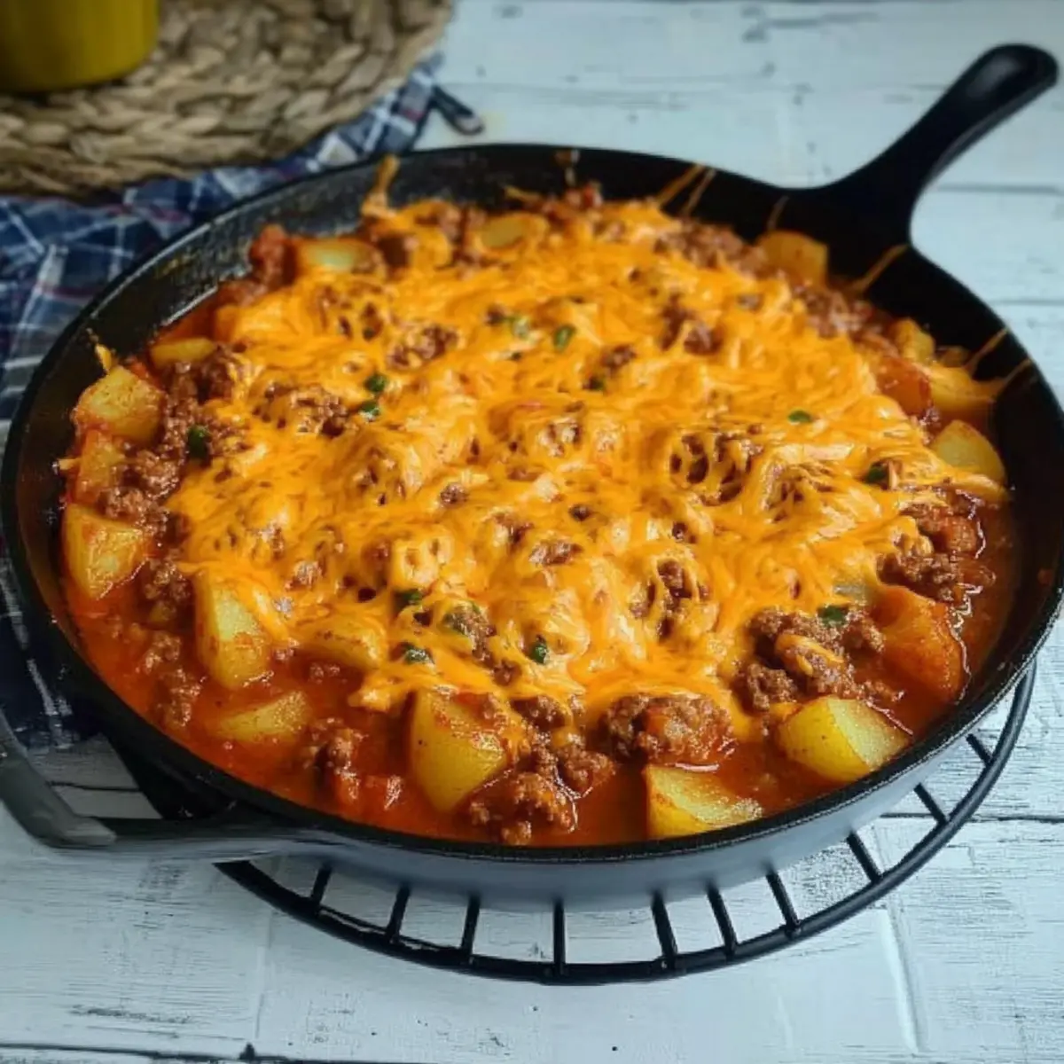 Sloppy Joe Potato Skillet
