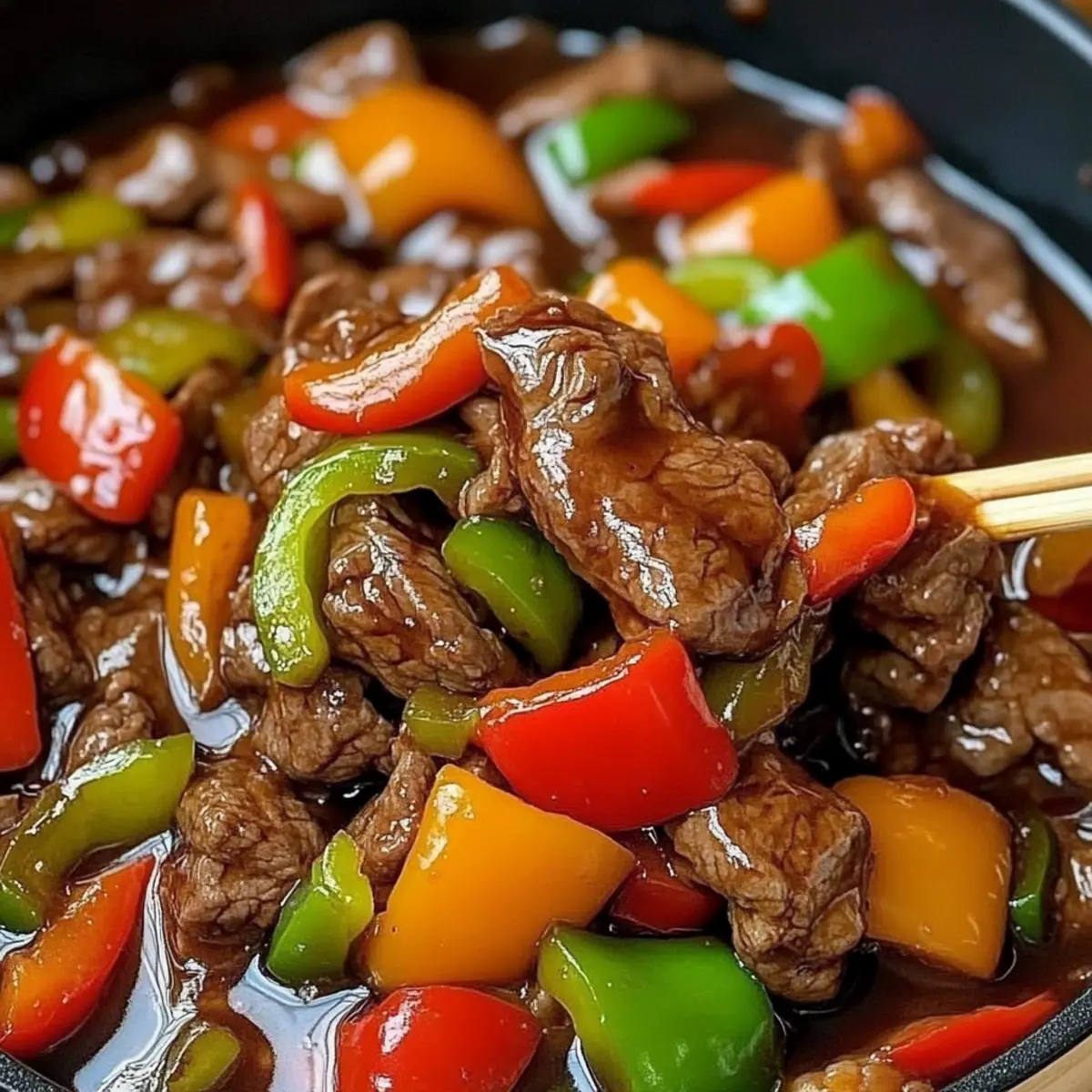 Chinese Pepper Steak