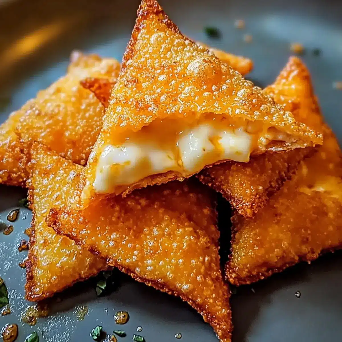 Crispy Fried Cheese Stuffed Doritos