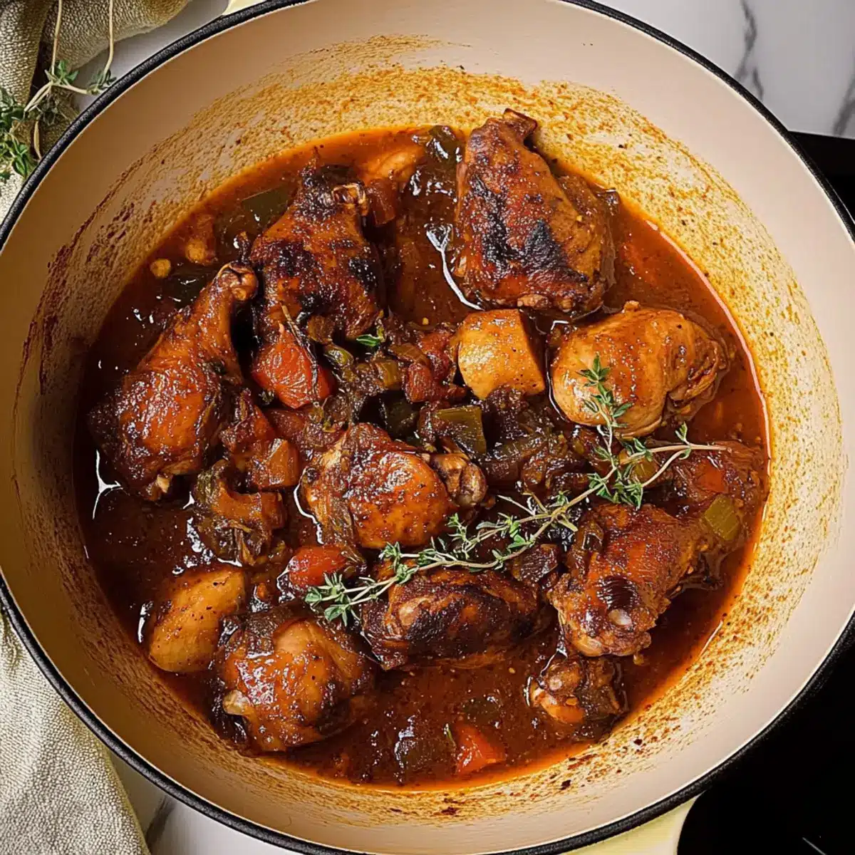 Jamaican Brown Stew Chicken