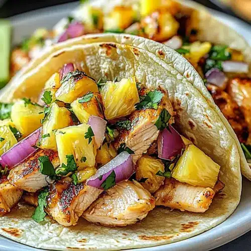 Pineapple Chicken Tacos