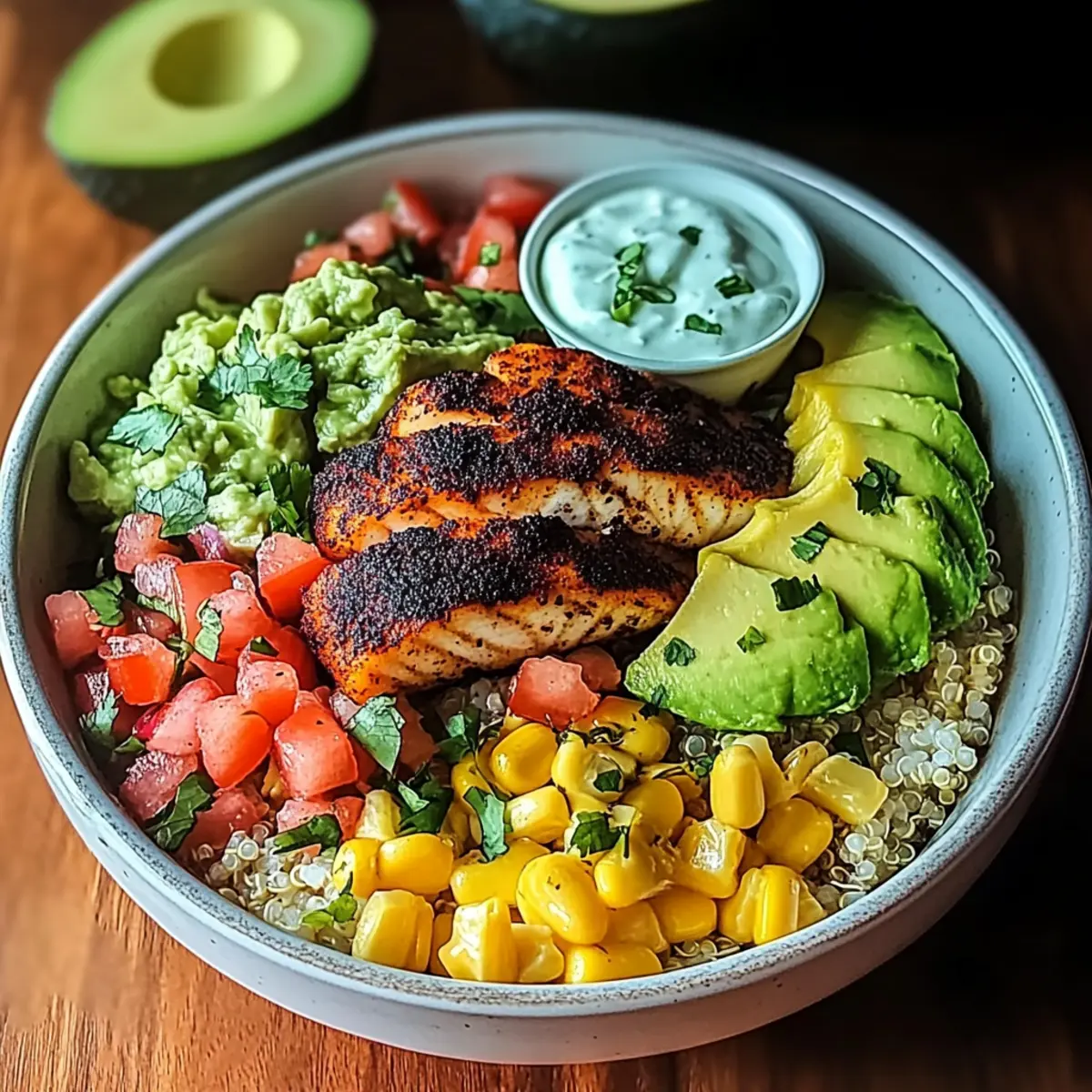 Blackened Fish Taco Bowls