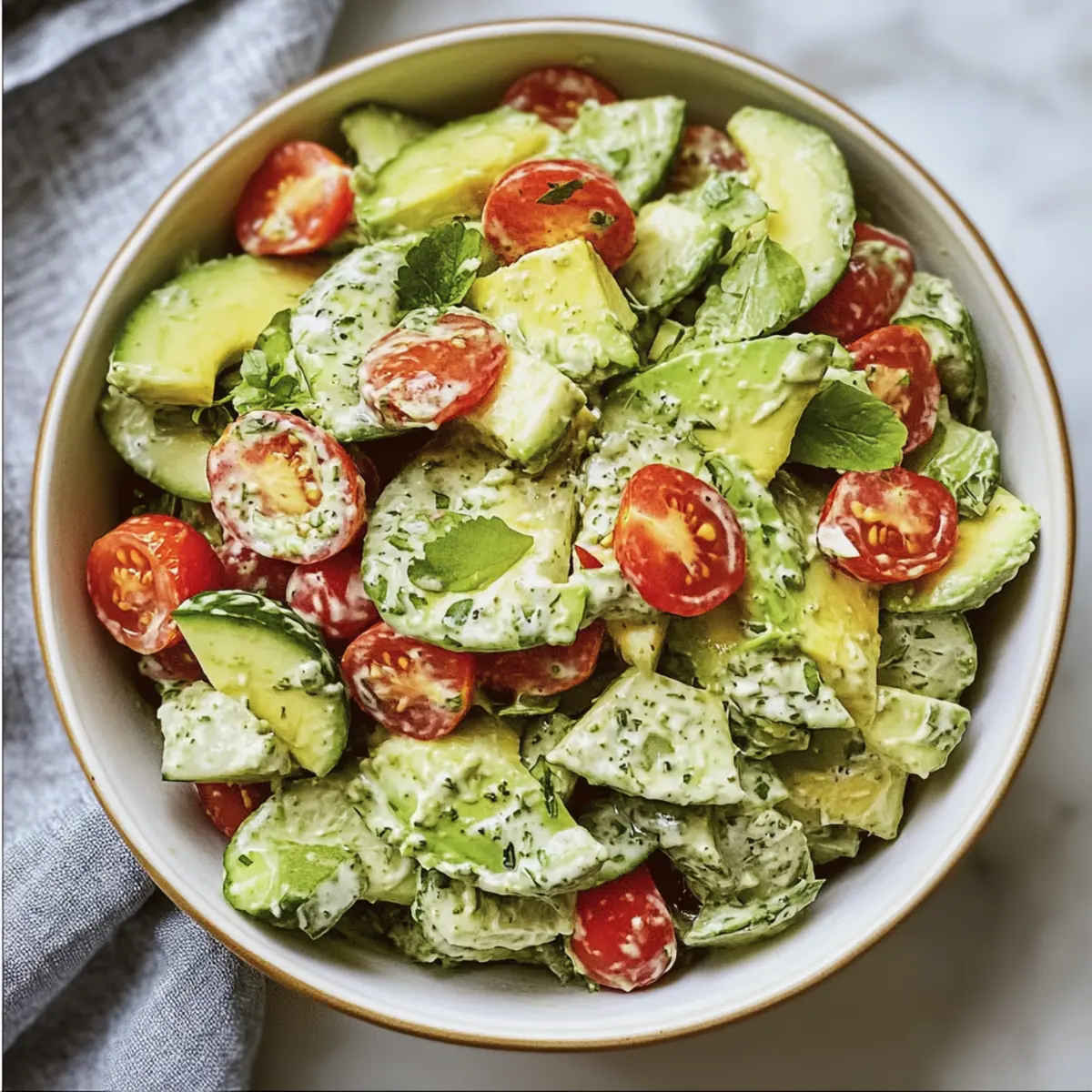 Green Goddess Avocado Salad