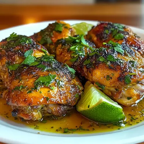 Cuban Mojo Chicken Thighs
