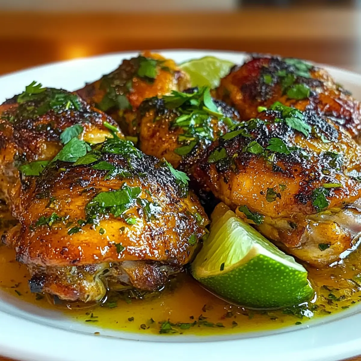 Cuban Mojo Chicken Thighs