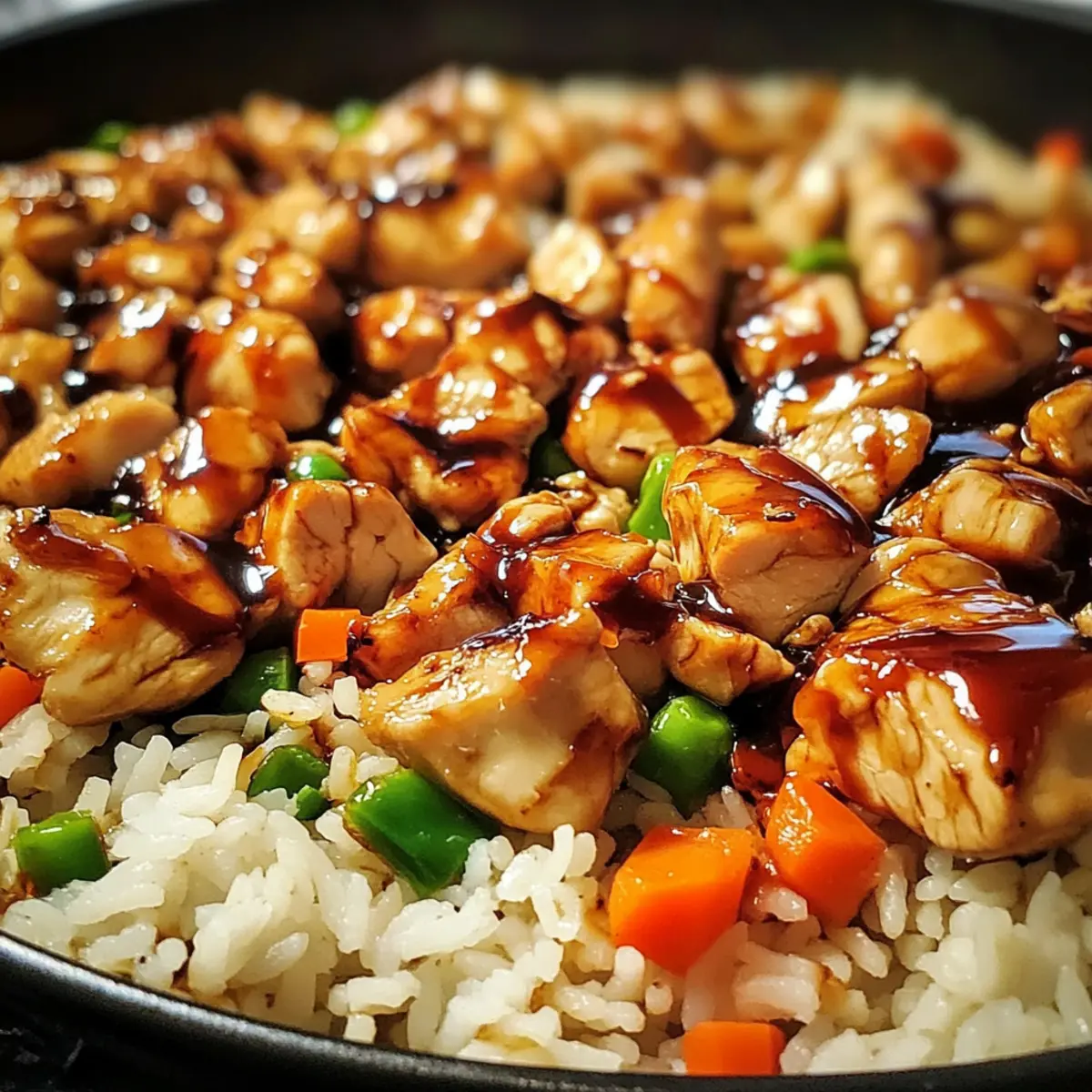One-Pan Bold Honey BBQ Chicken Rice