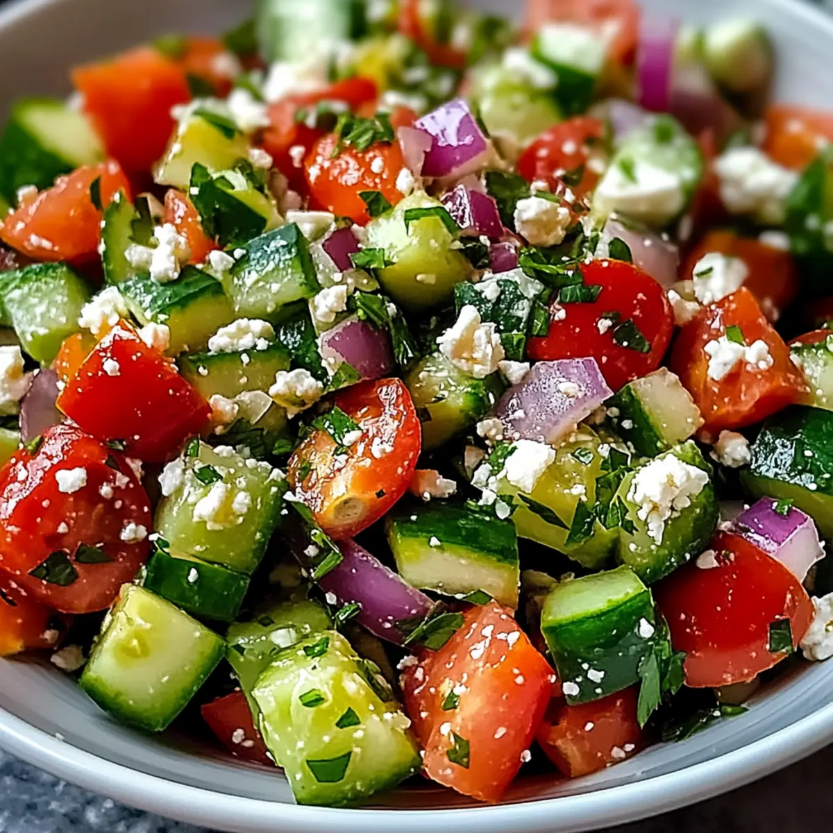 Mediterranean Chopped Salad