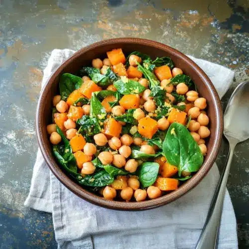 Butternut Squash and Chickpeas Salad