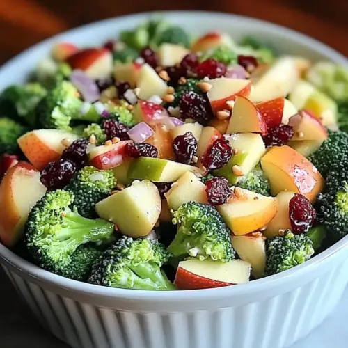 Honeycrisp Apple Broccoli Salad