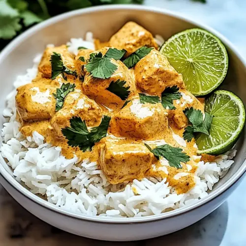 Coconut Chicken Rice Bowl