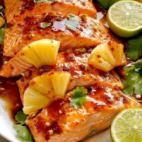 Baked Pineapple Salmon