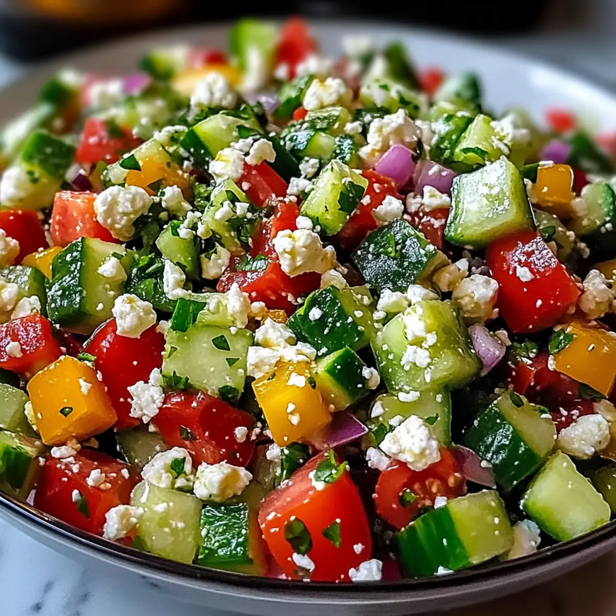 Mediterranean Chopped Salad