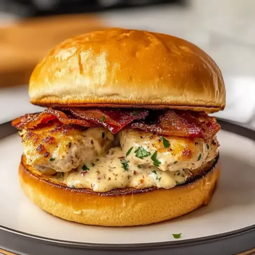 Garlic Parmesan Chicken Sandwiches