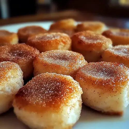 Cinnamon Sugar Biscuit Bites