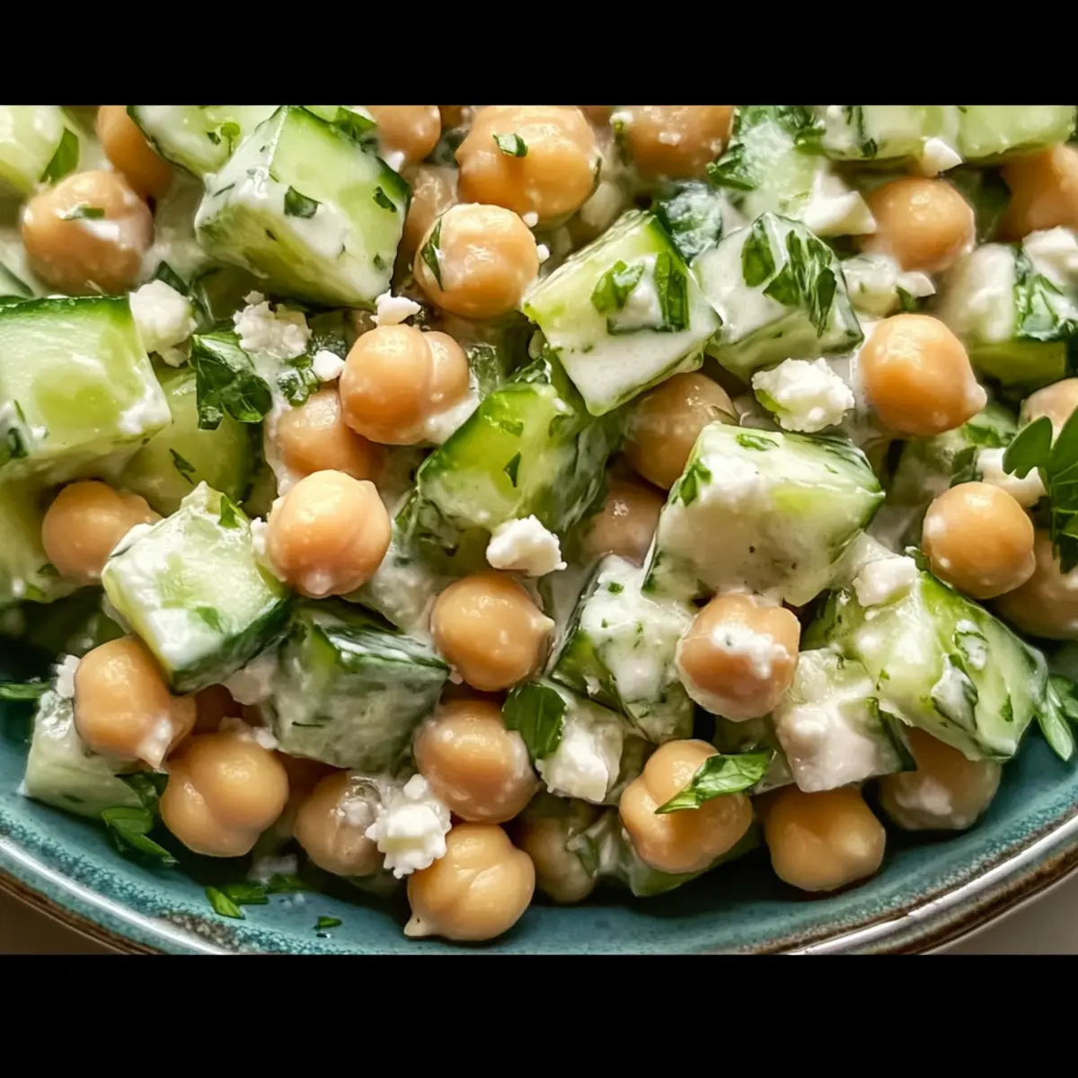 Creamy Chickpea Salad