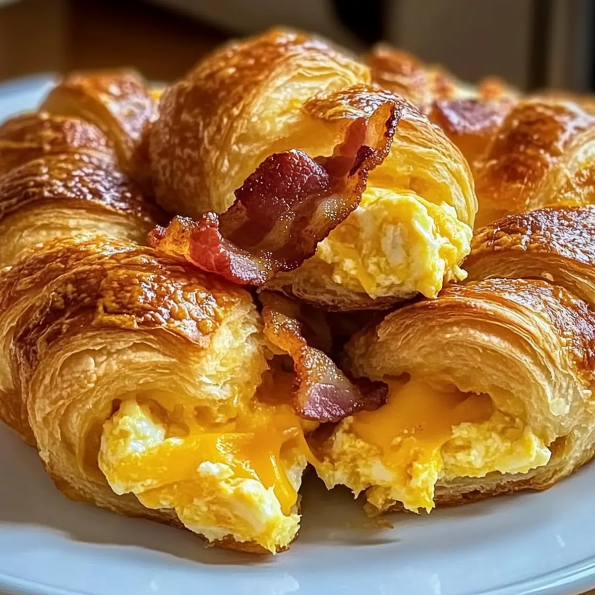 Bacon, Egg, and Cheese Crescent Rolls Recipe