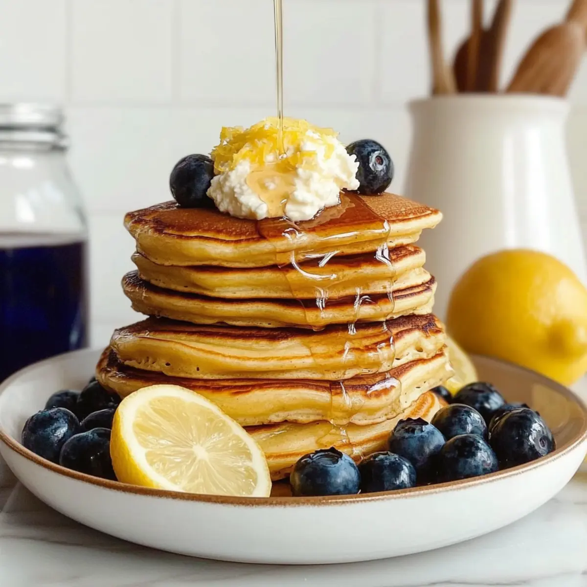 Lemon Ricotta Pancakes