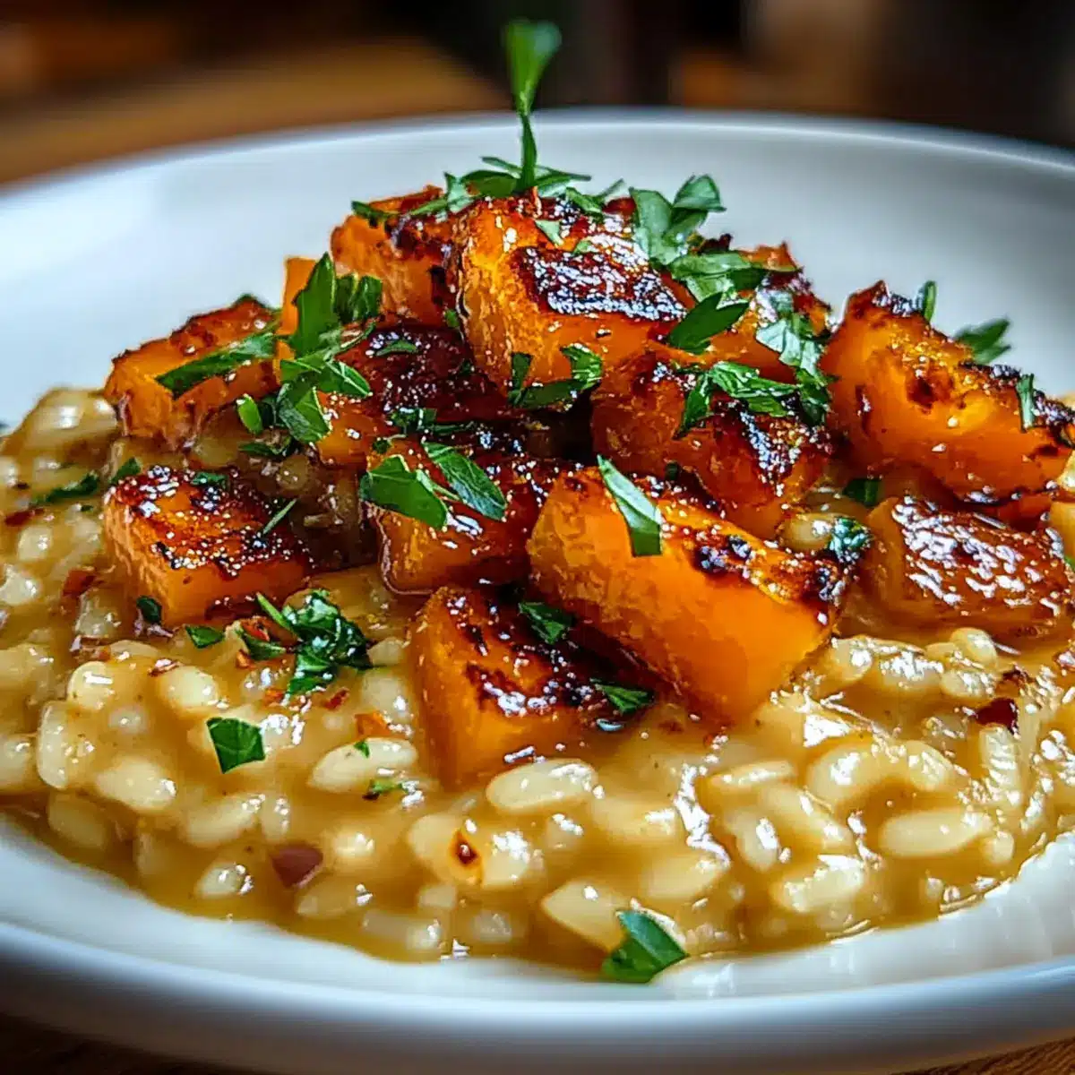 Roasted Butternut Squash Risotto