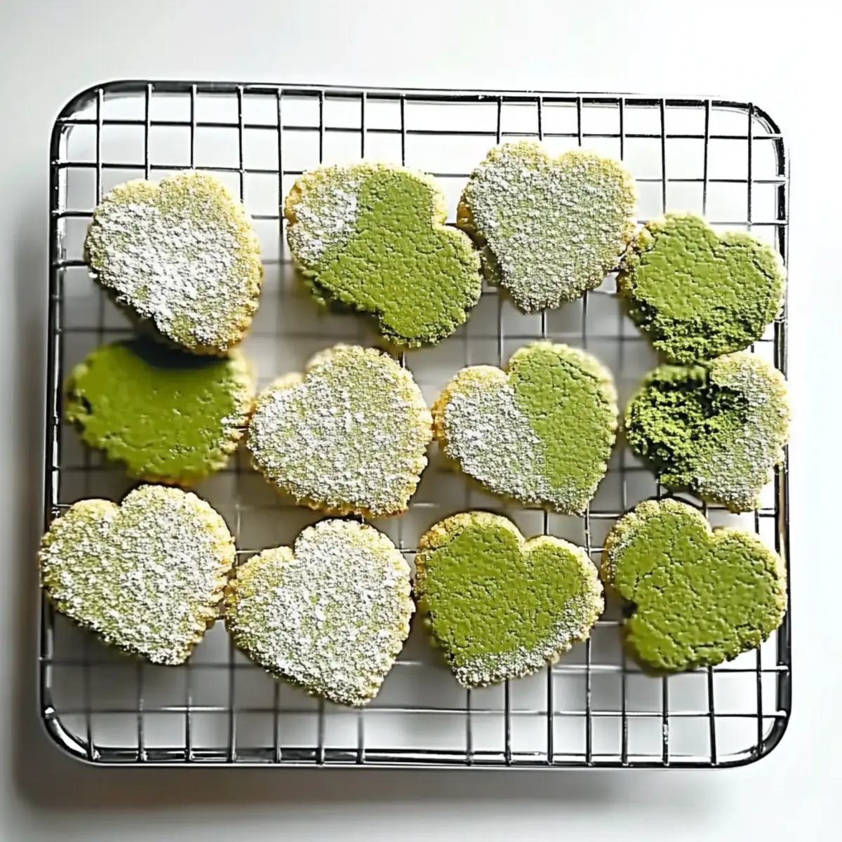 Matcha Sugar Cookies