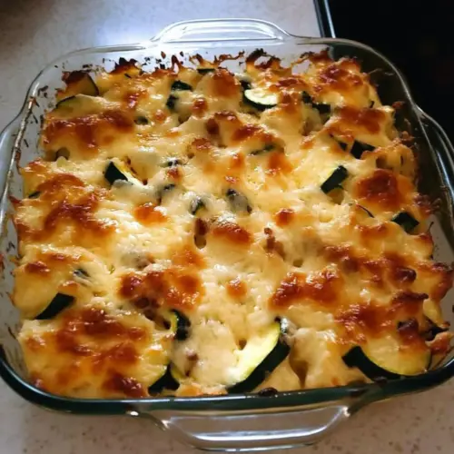 Cheesy Zucchini Casserole