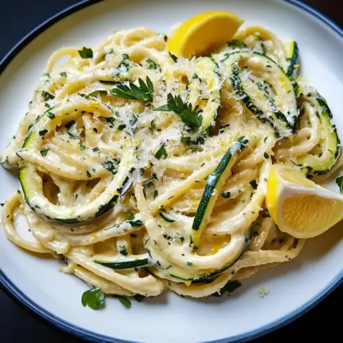 Lemon Zucchini Pasta