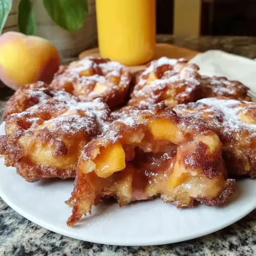 Southern Peach Fritters