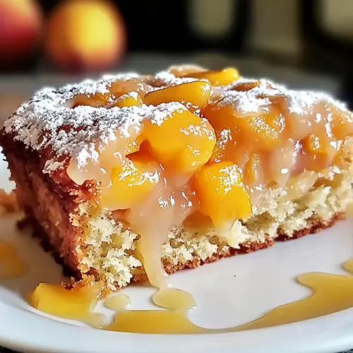 Summer Peach Cake