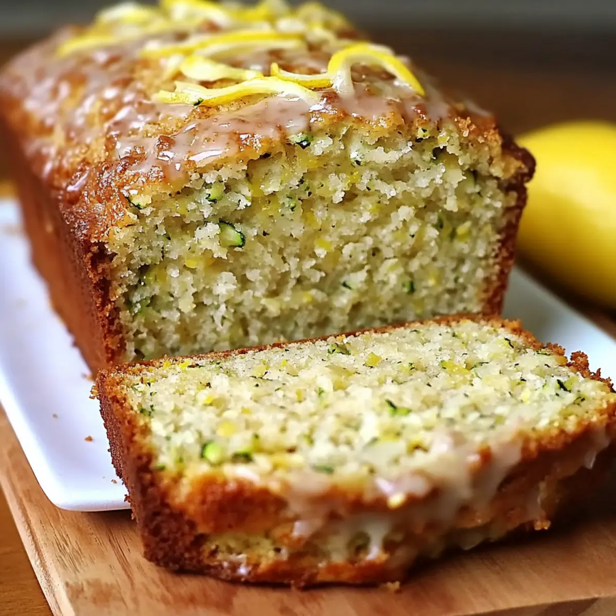 Lemon Zucchini Bread