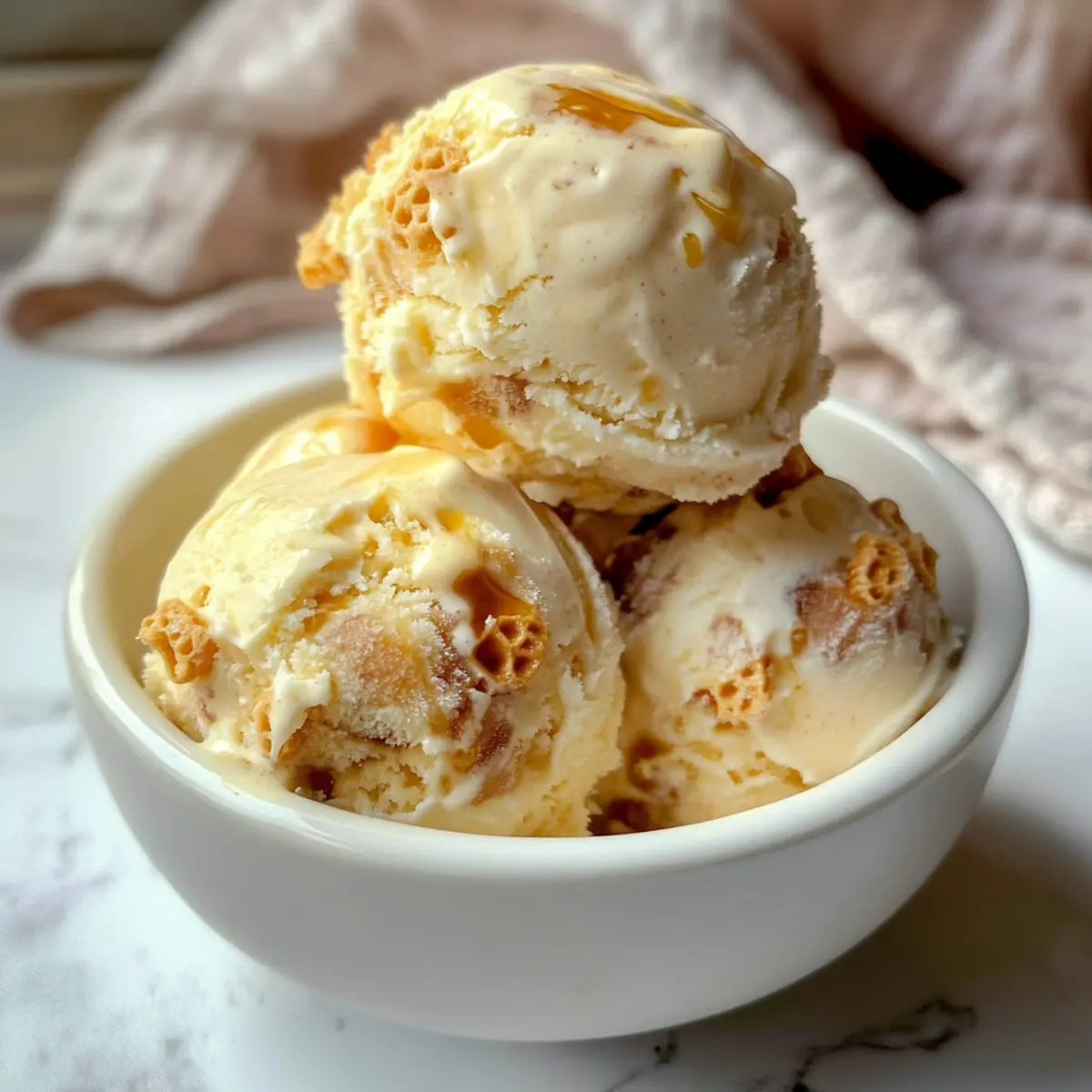 Honeycomb Ice Cream
