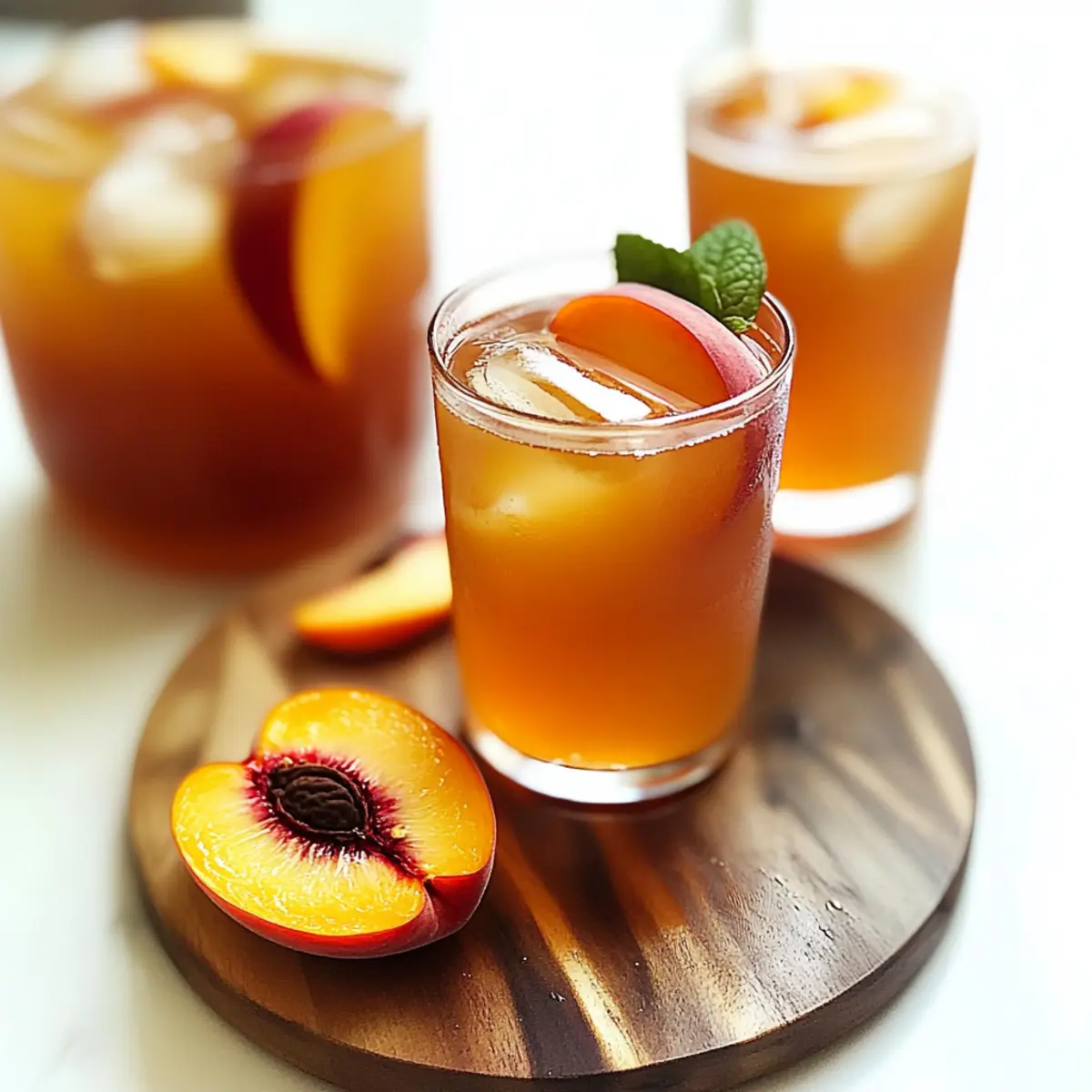 Perfect Peach Iced Tea