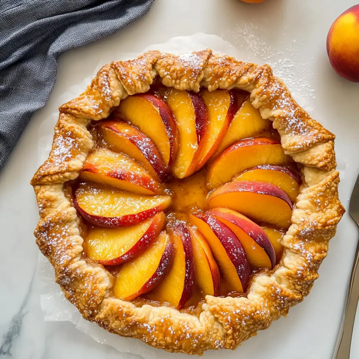 Peach Galette