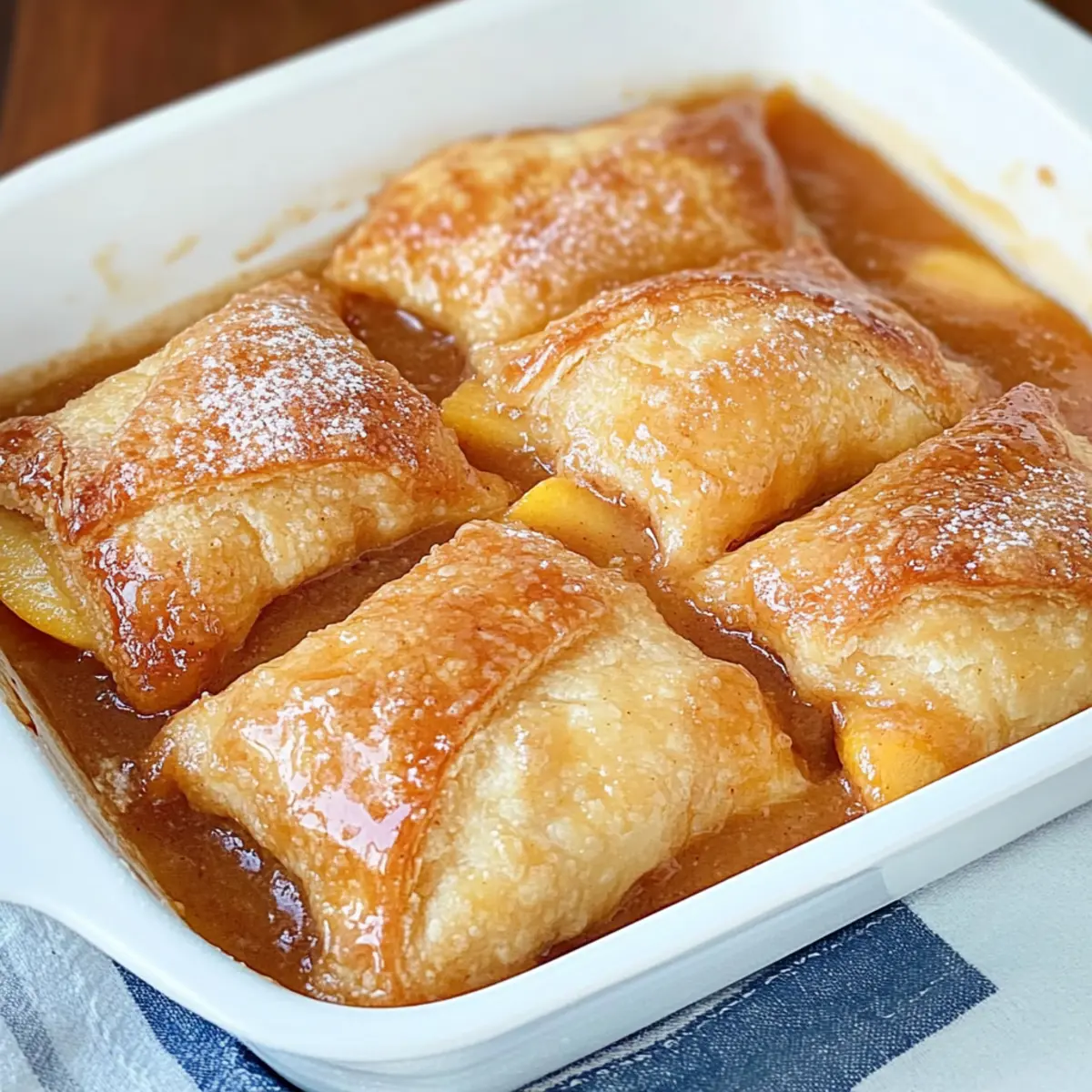 Peach Dumplings