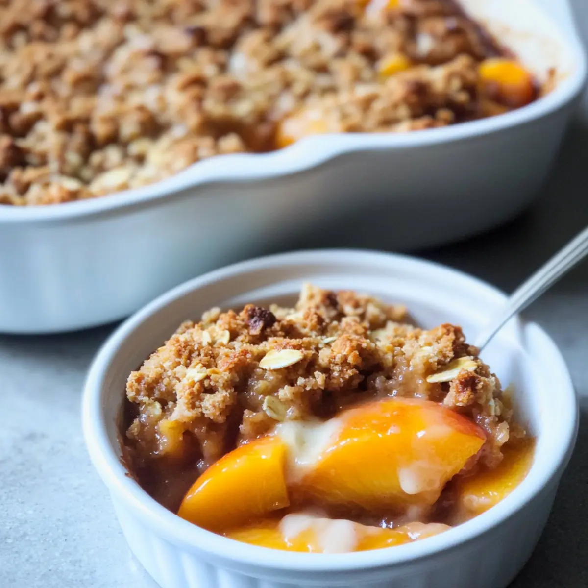 Peach Crisp