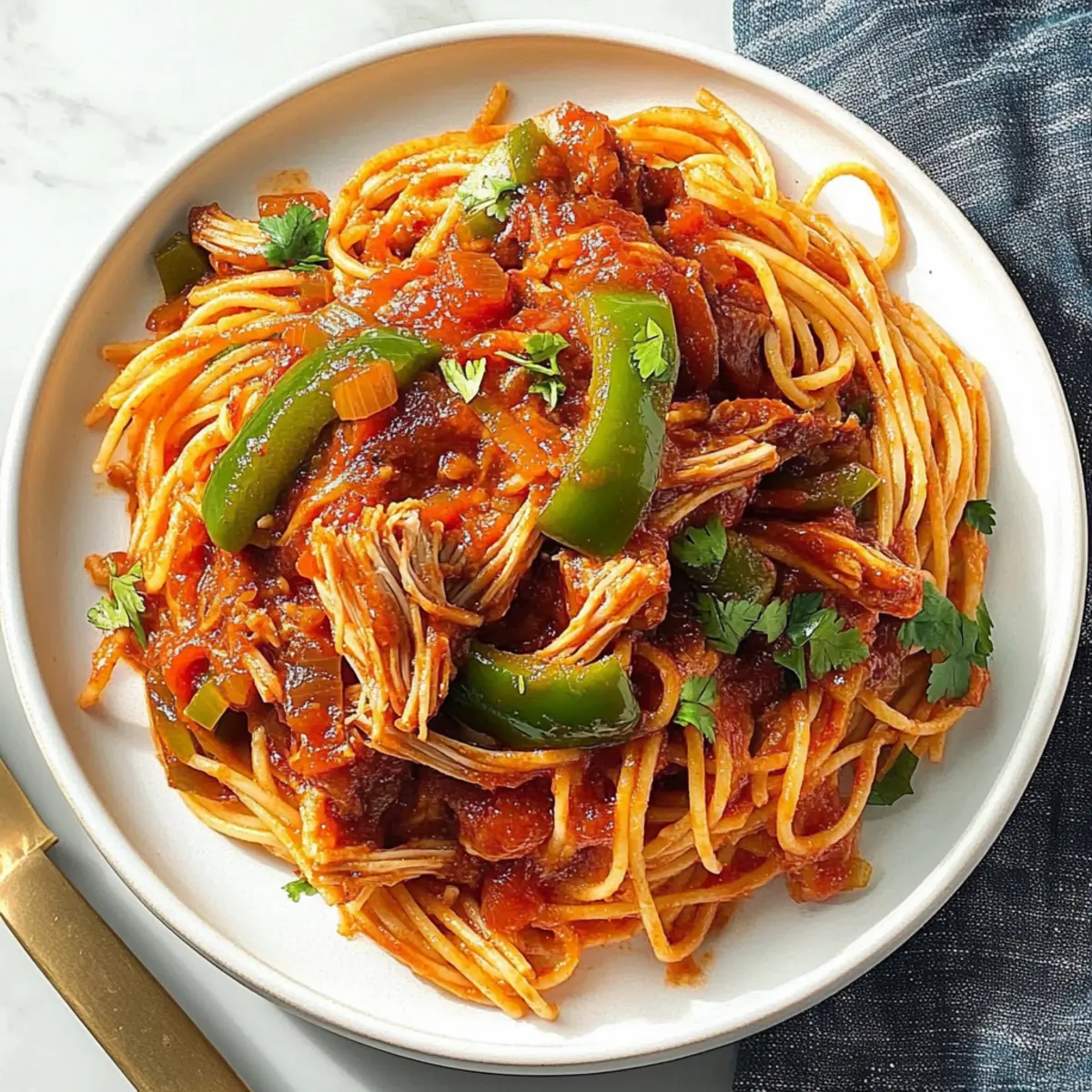 Barbecue Spaghetti
