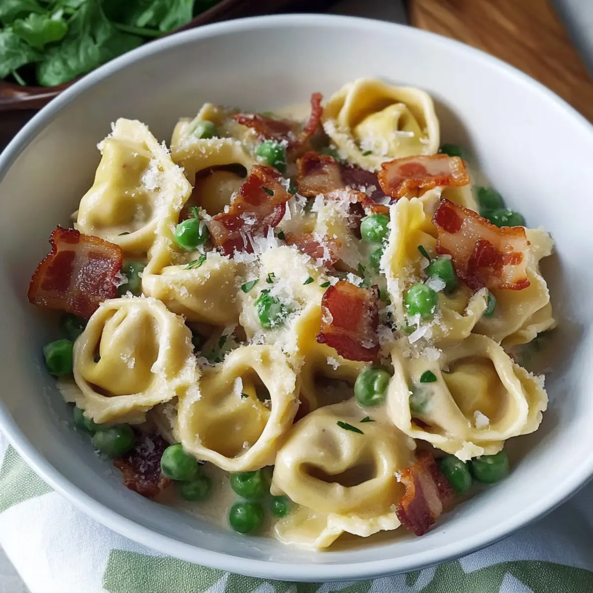Italian Tortellini Carbonara