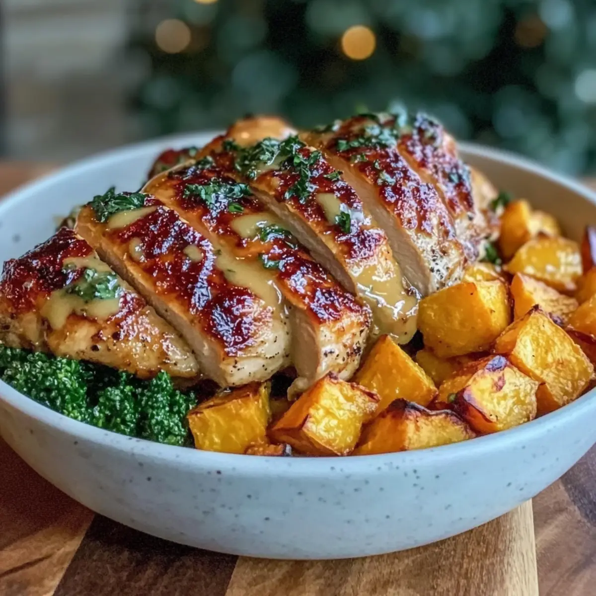 Maple Dijon Chicken Bowl