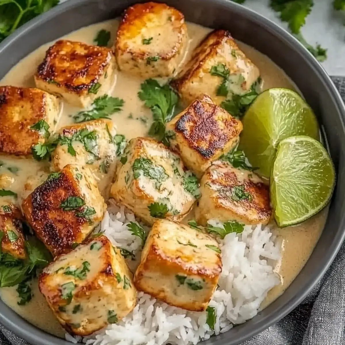 Coconut Lime Tofu