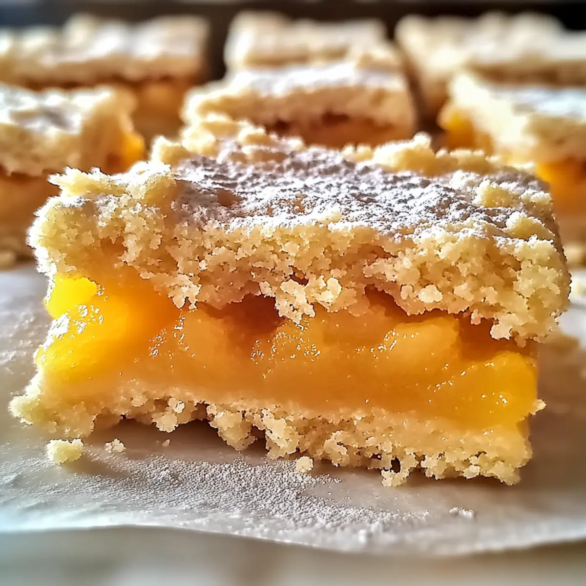 Apricot Shortbread Bars
