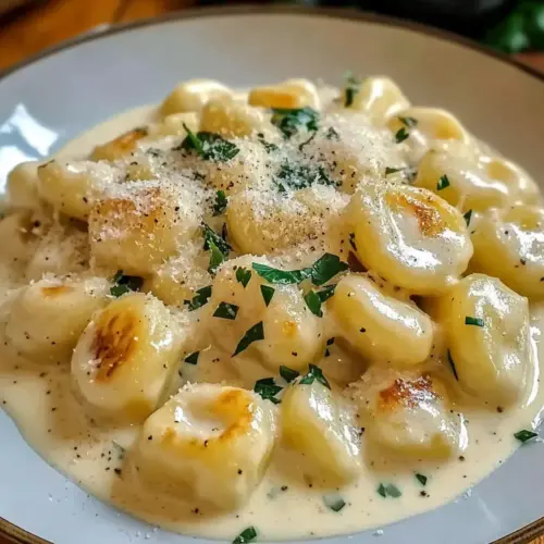 Millionaire Gnocchi with Ultra Creamy Sauce