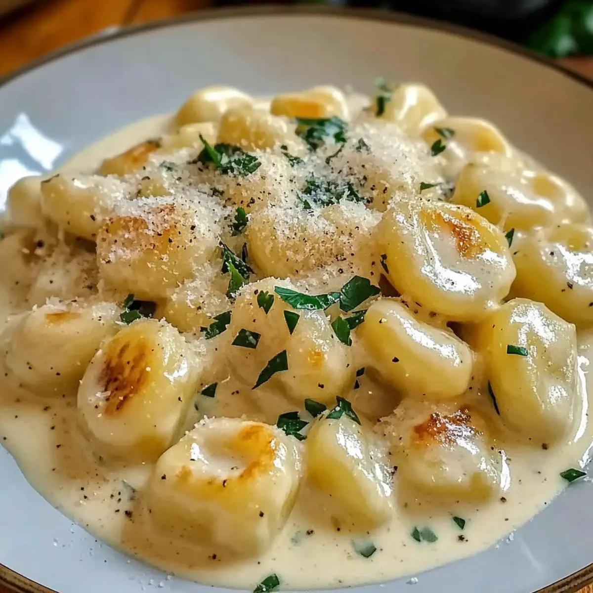 Millionaire Gnocchi with Ultra Creamy Sauce