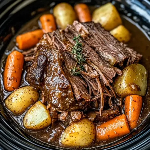 Tender Crockpot Pot Roast