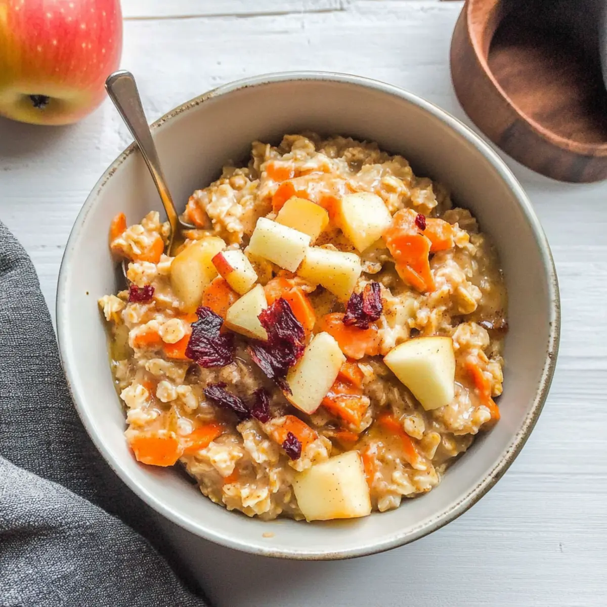 Apple Carrot Oatmeal