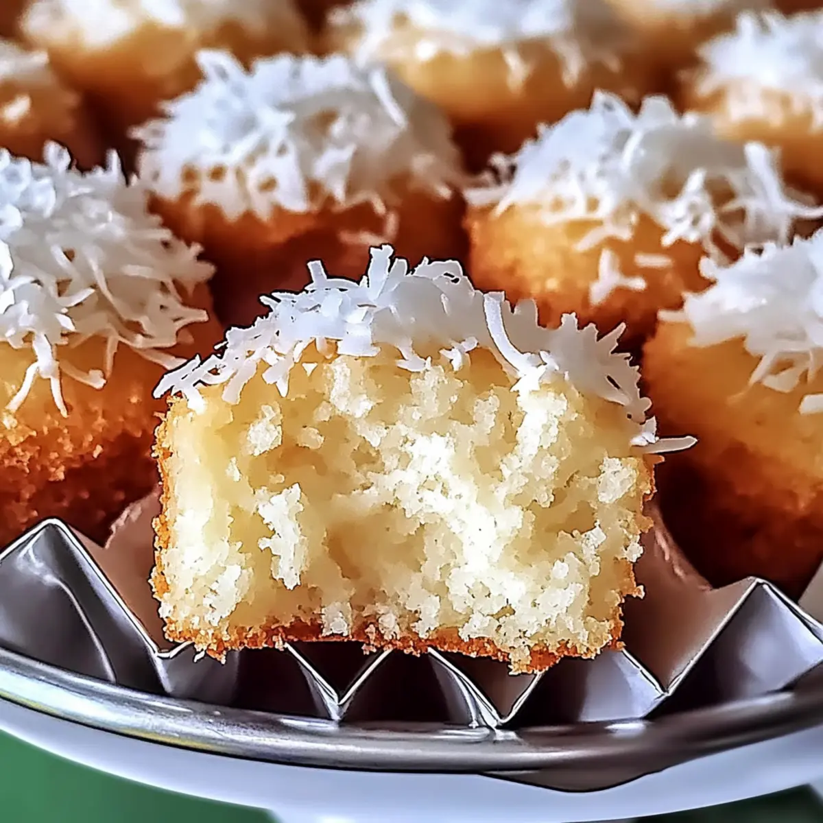 Portuguese Coconut Cakes