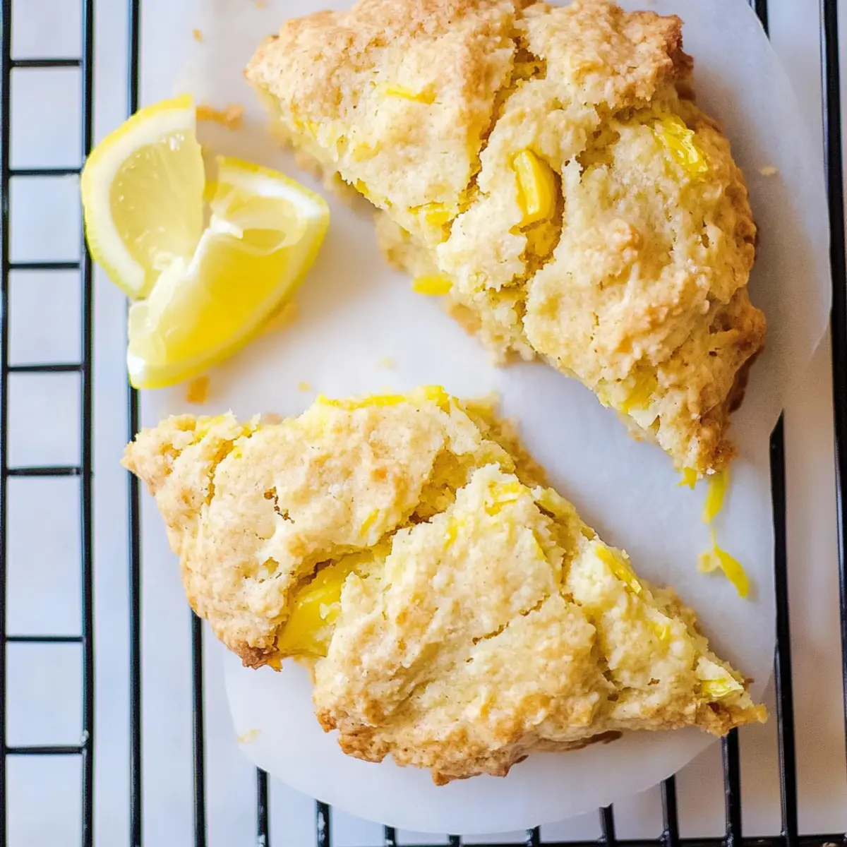 Paleo Lemon Squash Scone