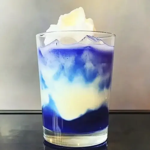Iced Blue Tea Latte Recipe