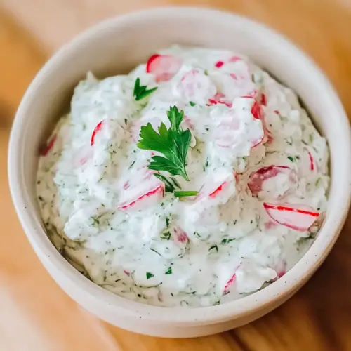 Healthy Radish Tzatziki Dip